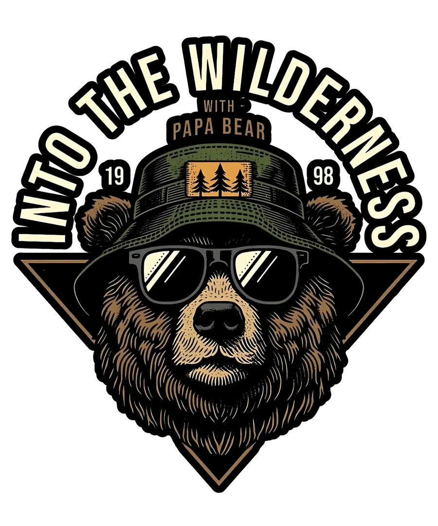 Papa Bear Wilderness – DTF bereit zum Aufpressen