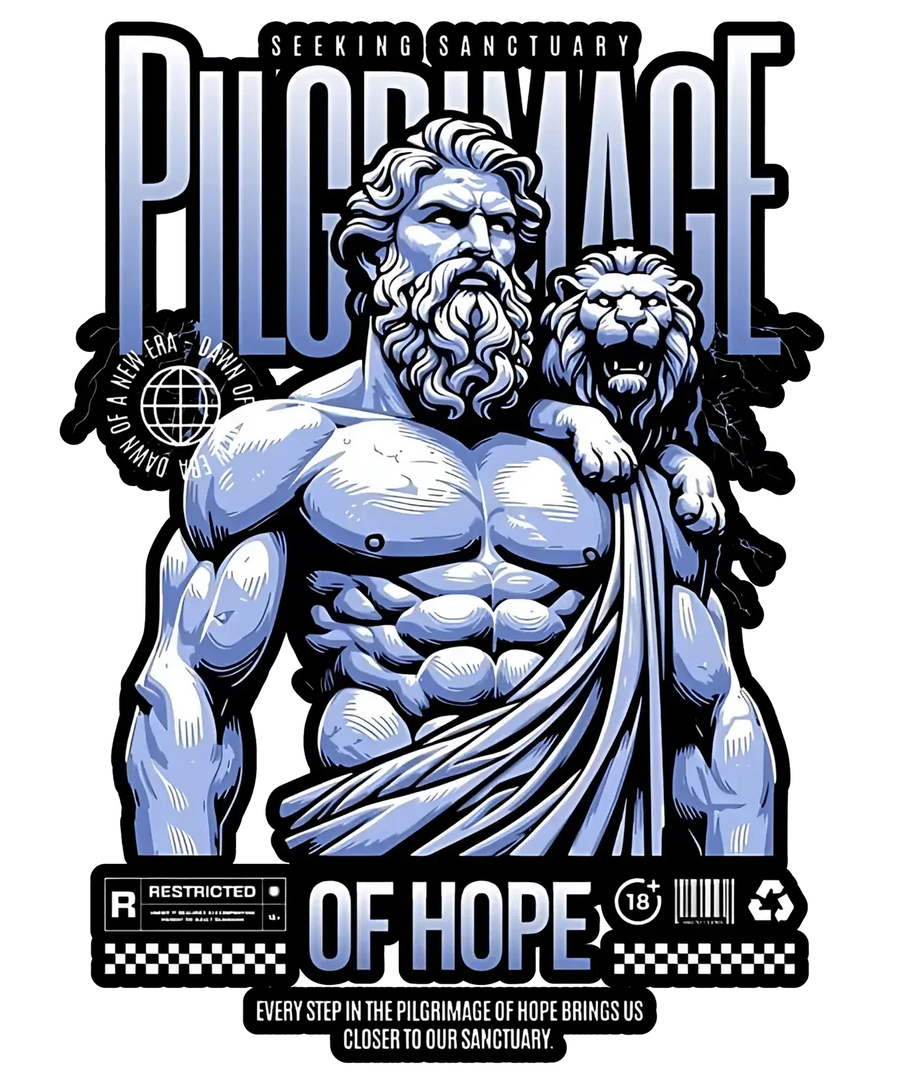 Pilgrimage of Hope - DTF Ready to Press