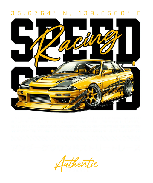 Racing Car Apparel - DTF Ready to Press (original)