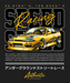 Racing Car Apparel - DTF Ready to Press (black_bg)