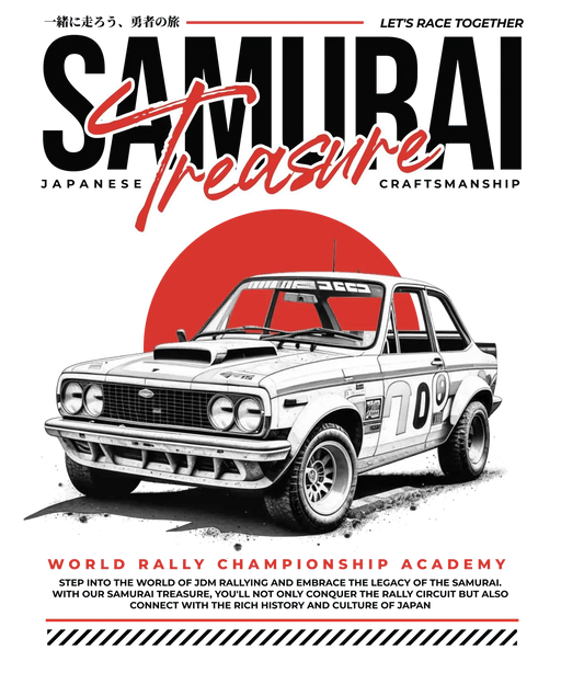 Rally Car Treasure - DTF Ready to Press (original)