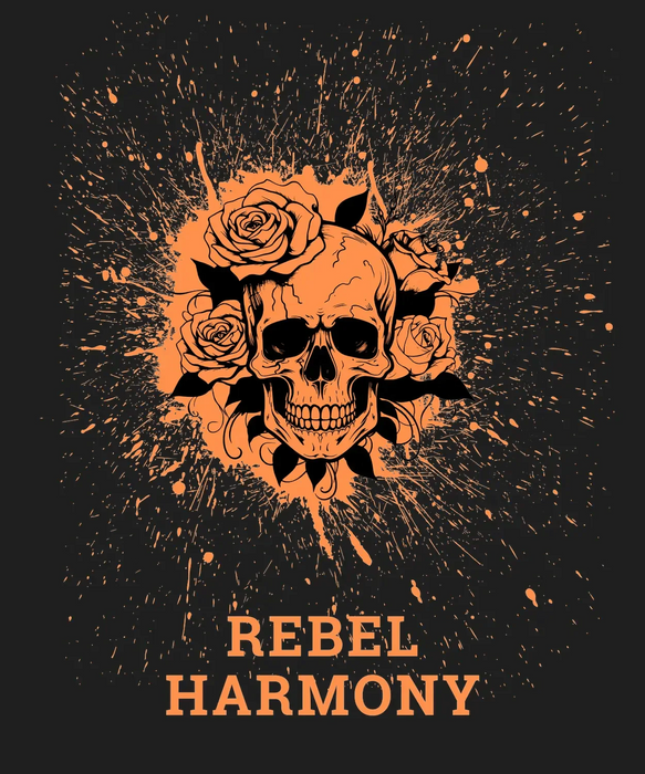 Rebel Harmony - DTF Ready to Press (black_bg)