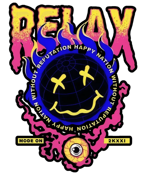 Relax Mode On - DTF Ready to Press (original)