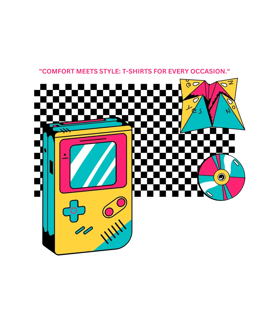Retro Game Console - DTF Ready to Press