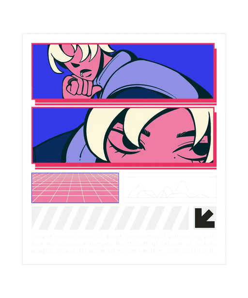 Retro Pop Art - DTF Ready to Press (original)