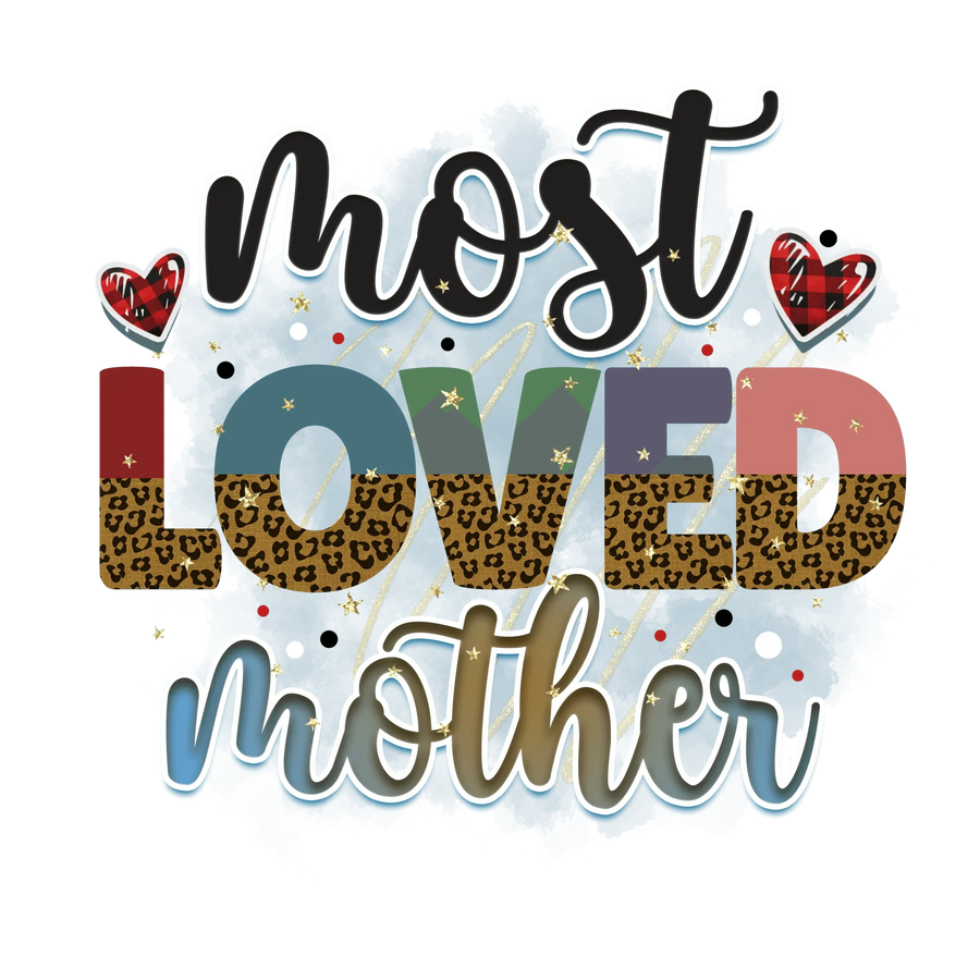 Liebste Mutter Design – DTF Ready To Press