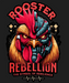 Rooster Rebellion - DTF Ready to Press (black_bg)