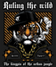 Ruling the Wild - DTF Ready to Press (black_bg)