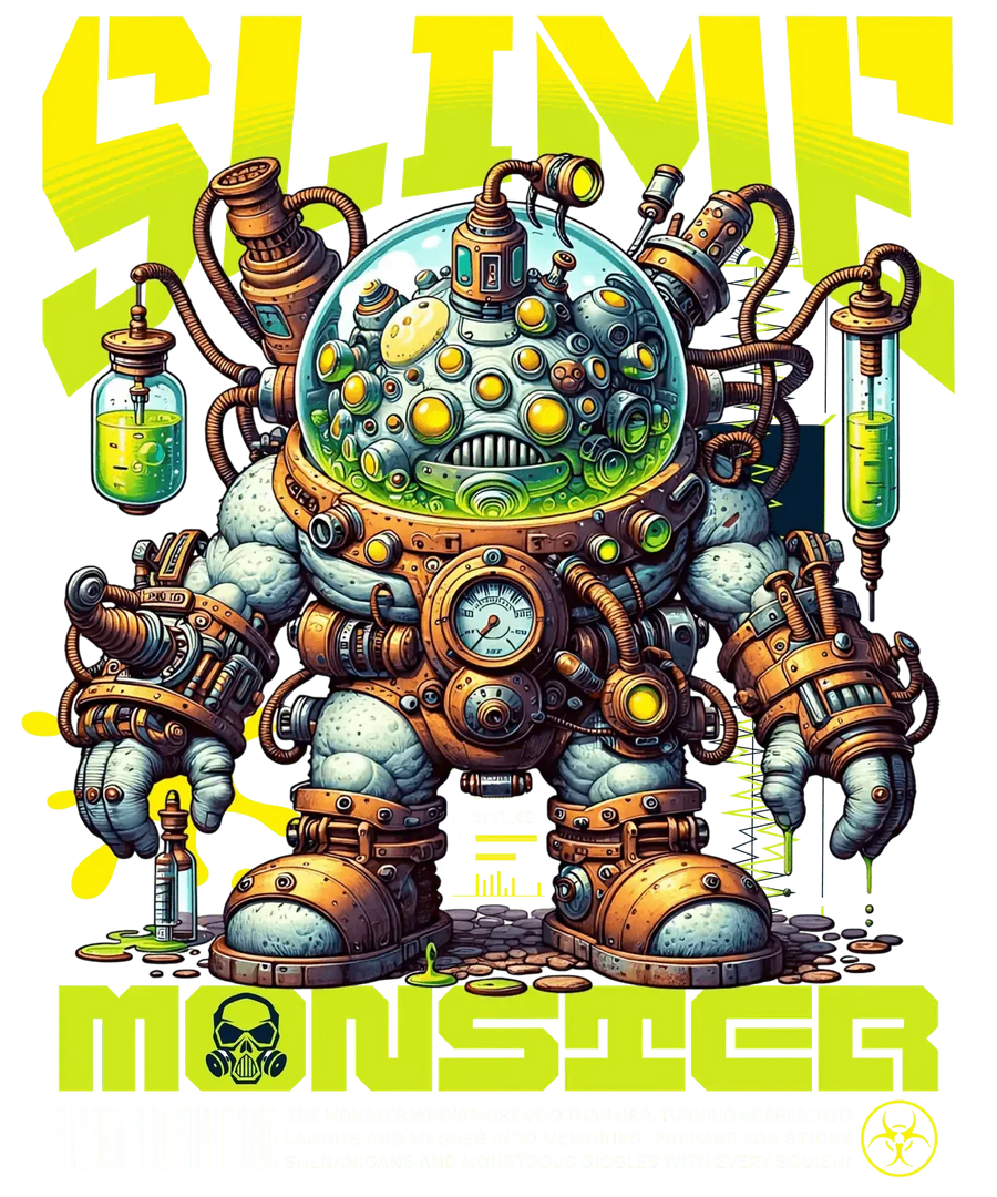 SLIME Monster - DTF Ready to Press