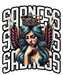 Sadness Crown Angel - DTF Ready to Press (original)
