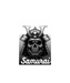 Samurai Skull - DTF Ready to Press (original)