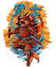 Samurai Warrior - DTF Ready to Press (original)