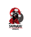 Samurai Warrior - DTF Ready to Press (original)