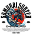 Samurai Warrior Wave - DTF Ready to Press (original)