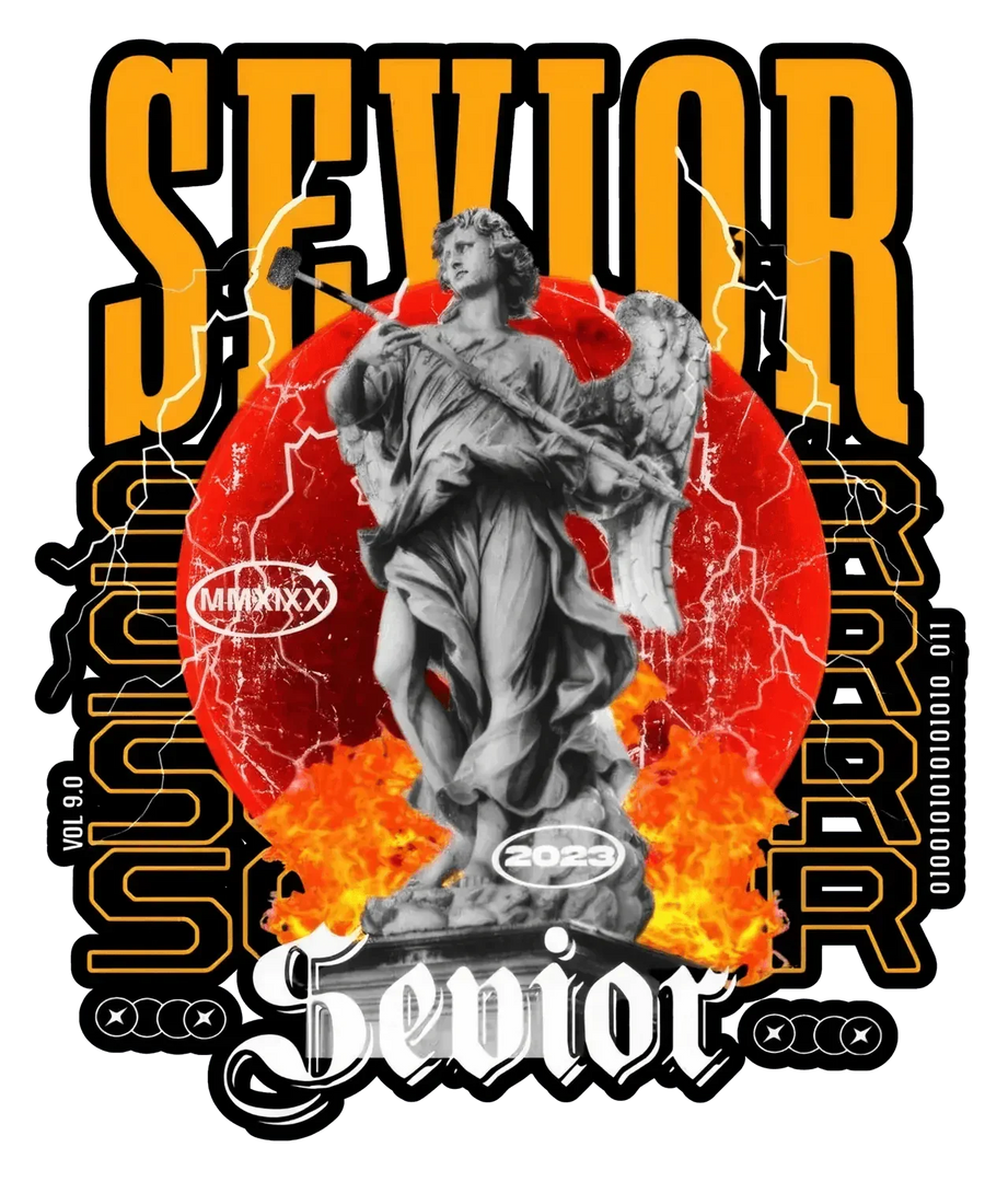Sevior Angel Art - DTF Ready to Press