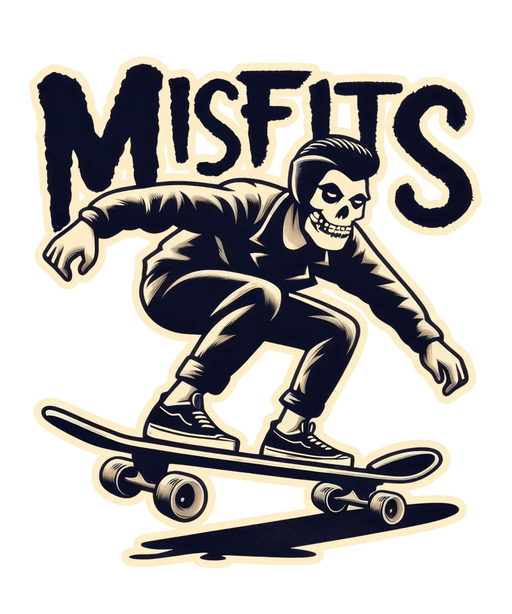 Skateboard Misfits - DTF Ready to Press (original)