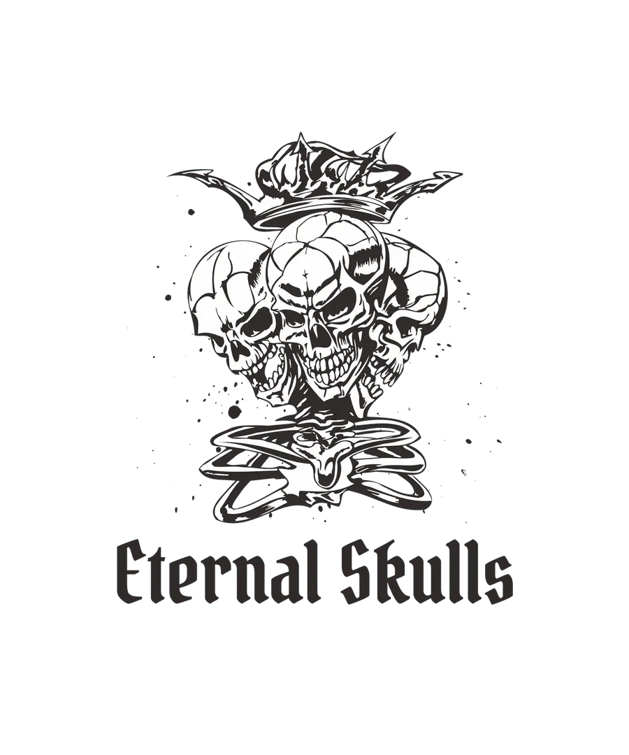 Skull Artwork - DTF Ready to Press
