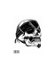 Skull Bandana GOOD - DTF Ready to Press (original)