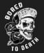 Skull Cap Rose - DTF Ready to Press (black_bg)