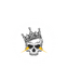 Skull Crown Motivation - DTF Ready to Press (original)