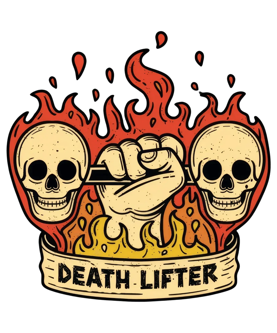 Skull Fire - DTF Ready to Press