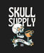 Skull Supply Coffee - DTF Ready to Press (black_bg)