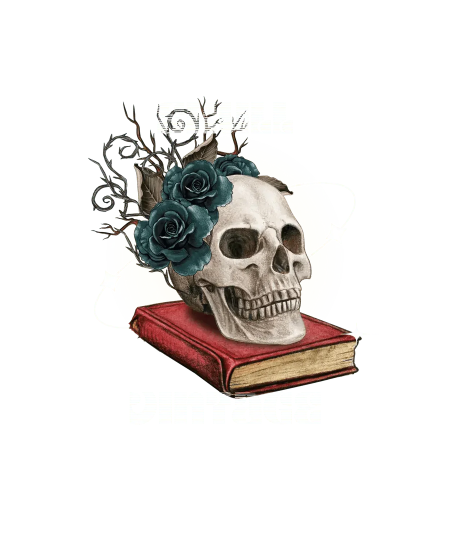 Skull and Roses - DTF Ready to Press