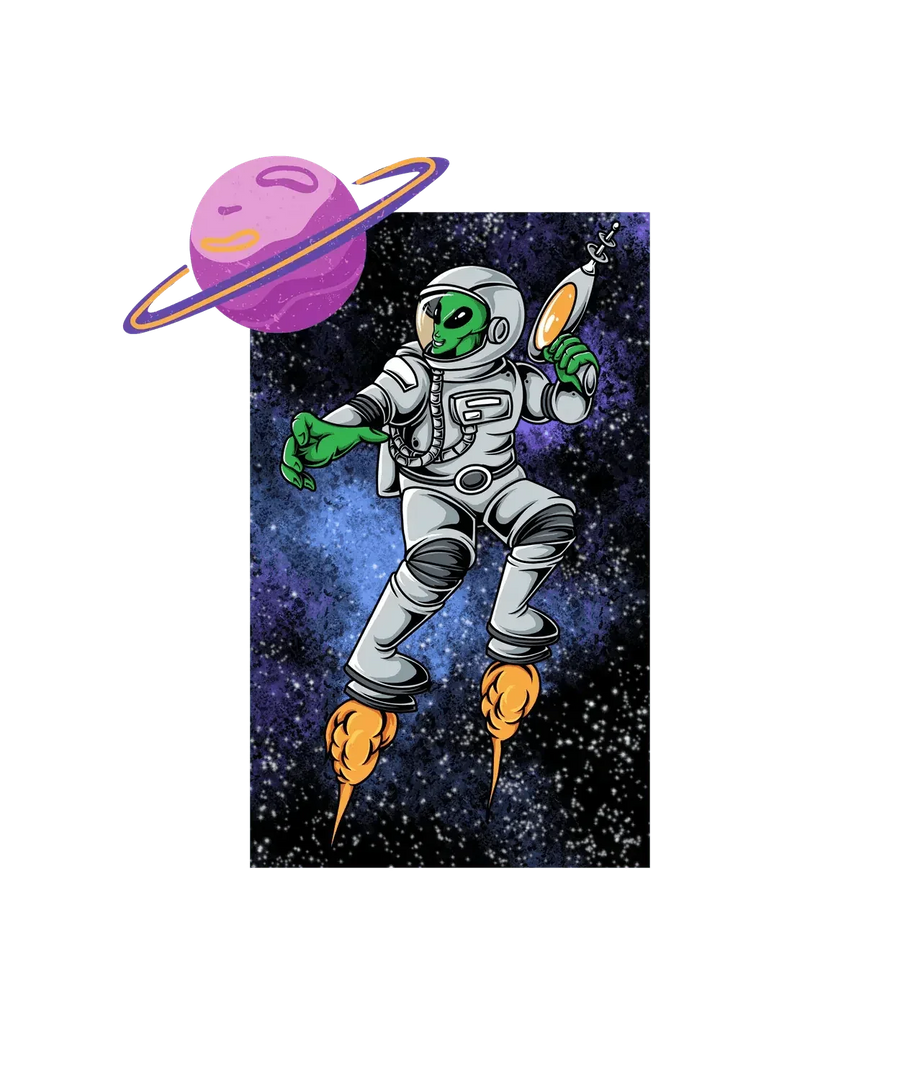 Space Adventure - DTF Ready to Press