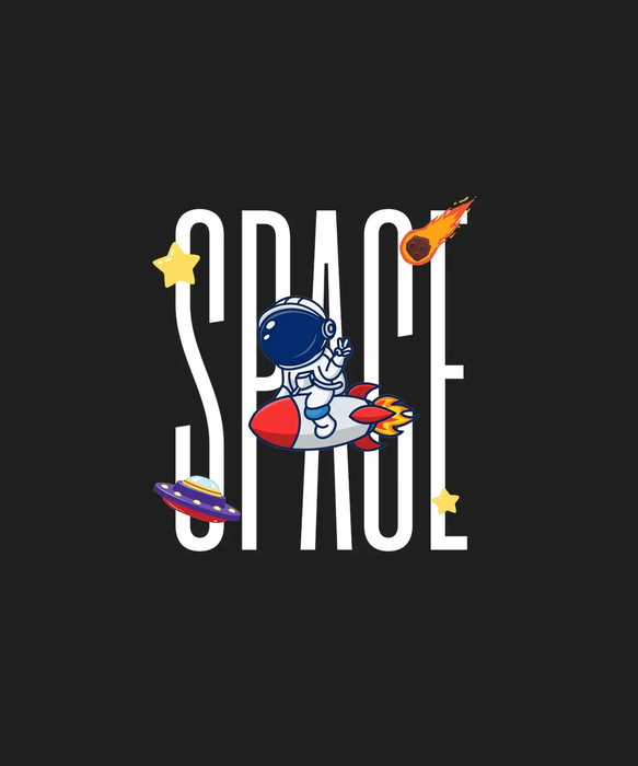 Space Age Fun - DTF Ready to Press (black_bg)