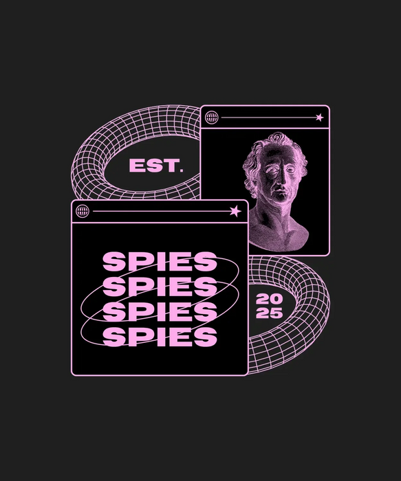Spies Theme - DTF Ready to Press (black_bg)