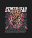 Streetwear Bear - DTF Ready to Press (black_bg)