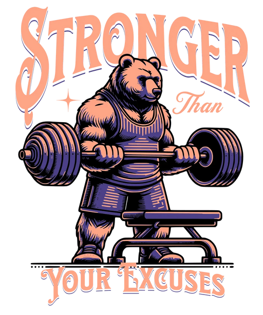 Stronger Motivation - DTF Ready to Press (original)