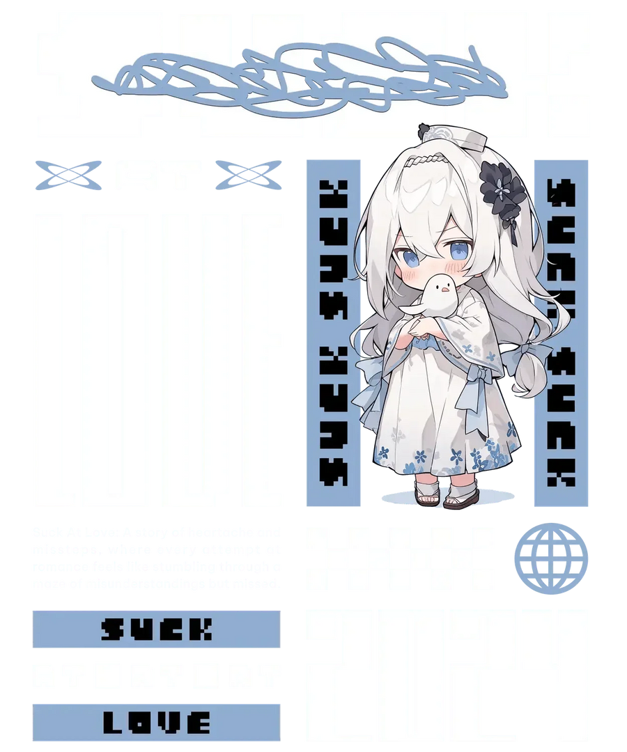Schlecht in der Liebe – DTF Ready to Press