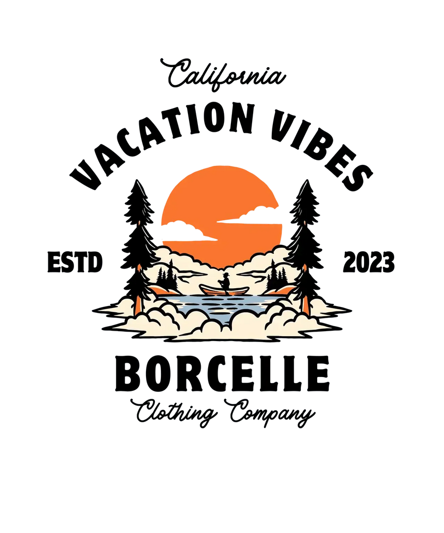 Sunset Canoeing - DTF Ready to Press