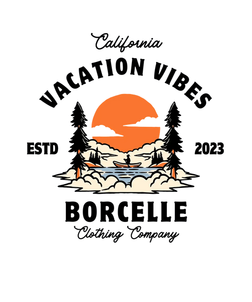 Sunset Canoeing - DTF Ready to Press (original)