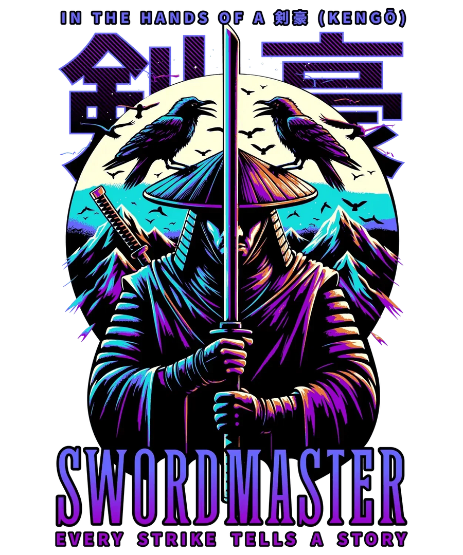 Schwertmeister Samurai - DTF Ready to Press
