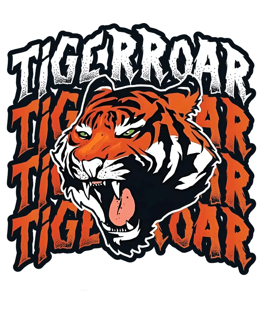 Tiger Roar - DTF Ready to Press