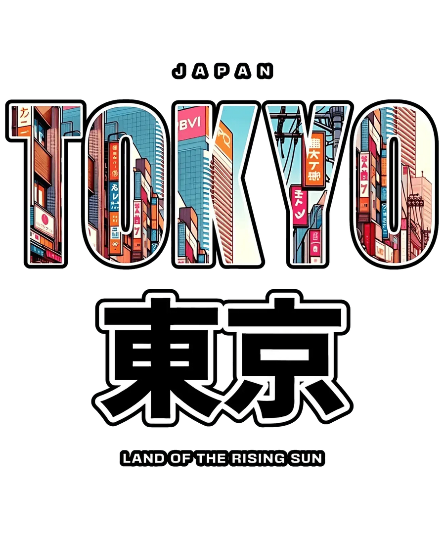 Tokyo Japan Skyline - DTF Ready to Press