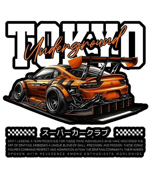 Tokyo Underground - DTF Ready to Press (original)