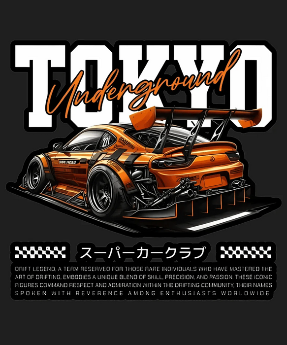 Tokyo Underground - DTF Ready to Press (black_bg)