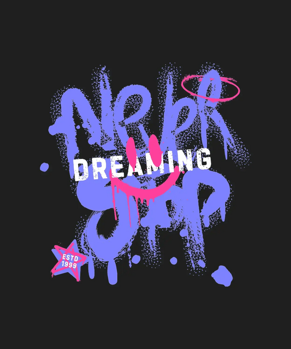 Urban Dreaming - DTF Ready to Press (black_bg)