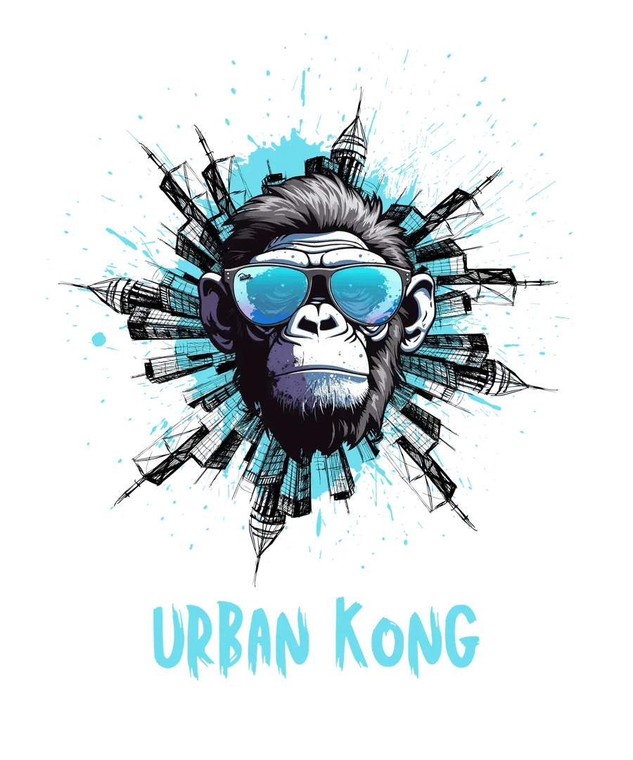 Urban Kong – DTF bügelbereit
