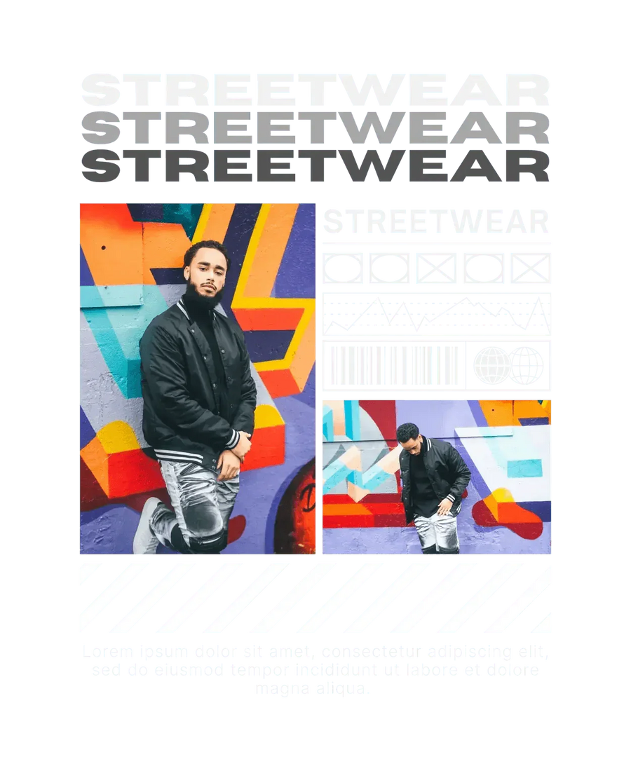 Urban Streetwear - DTF Ready to Press