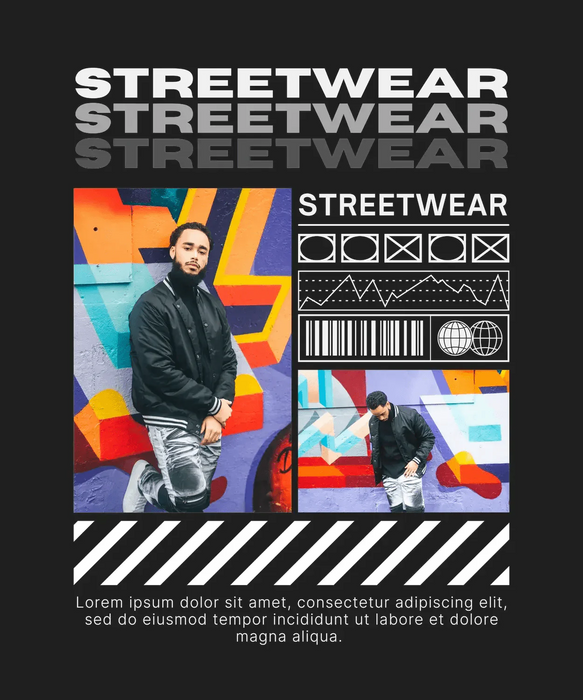 Urban Streetwear - DTF Ready to Press (black_bg)