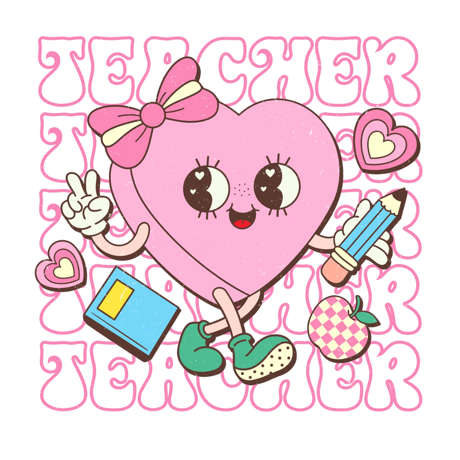 Cute Back To School Design - DTF Ready To Press