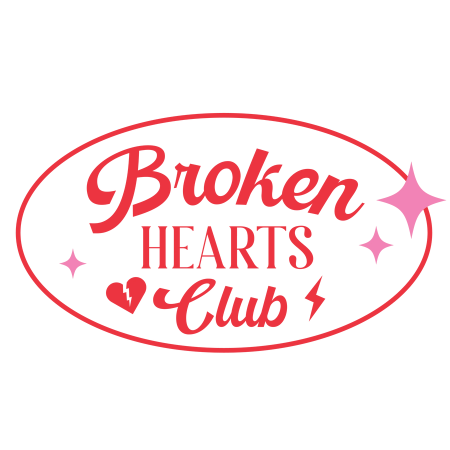 Broken Hearts Club Valentine's Day Design | DTF Center