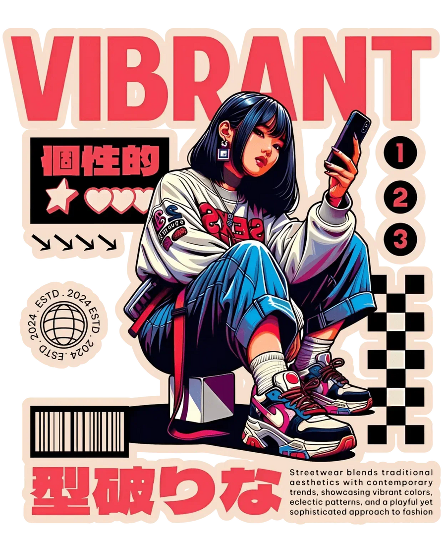 Vibrant Fashion - DTF Ready to Press