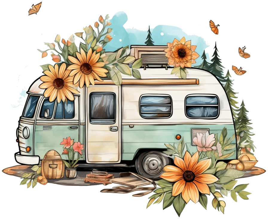 Lindo diseño de vacaciones de verano: DTF listo para imprimir