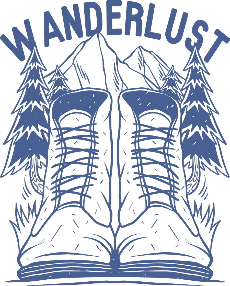 Wanderlust Design - DTF Ready To Press
