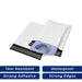 Durable White Poly Mailer for e-commerce shipping, offering tear resistance and waterproof protection for your products.